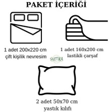Merinos Fitilli peluş Nevresim Takımı Tek Kişilik kremit renk