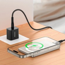 Yesido Apple iPhone 15 16 Uyumlu 15W Hızlı Şarj Magsafe Powerbank 5000 mAh Kablosuz Ultra Ince Mıknatıslı