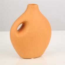 Vitale Seramik Vazo Çiçeklik Turuncu AK.JF095753210-3