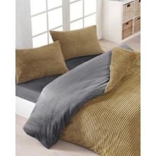 Merinos Fitilli Peluş Nevresim Takımı Çift Kişilik