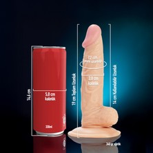 LOVEX Belden Bağlamalı Vibratör Dildo Strapon Penis Protezi 19 cm Gerçekçi Kadın Protez Takma Erkek Penisleri Vantuzlu Realistic Dildolar Erkekler için Giyilen Realistik Vibratörler-Yapay Suni Penis