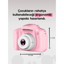 Arell Teknoloji Arell Teknoloji Çocuk Kamerası Dijital Fotoğraf Makinesi Mini 1080P Hd Kamera Hafıza Kart Hediyeli