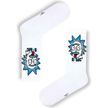 Einstein Emc Desenli Tenis Çorap