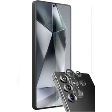 Apsuwa Samsun Galaxy S25 Ultra Lens Koruyucu + Ekran Koruyucu