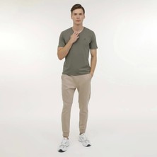 Lumberjack 101497400 M-CT106 Bsc V Nk T-Sh 4fx T-Shırt