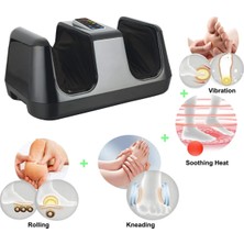 Fastgo Yeni Titreşimli Shiatsu Masaj Cihazı Isıtmalı Yoğurmalı Dolaşım Ayak Masaj Aleti