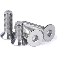 İlta Life Havşa Başlı Inox Imbus 10.9 Dın 7991 A2 Paslanmaz Çelik Civata M4X40 mm 20 Adet