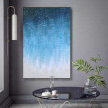 Modern Büyük Boy El Yapımı Yağlı Boya Tablo 90X125CM