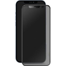 noktaks Apple iPhone 12 Pro Ekran Koruyucu noktaks - Hayalet Mat Seramik Koruma Siyah - T23998