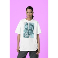 Sevbano 1989 Şarkıcı Taylor Swift Baskılı Oversize Tişört ,unisex Tişört