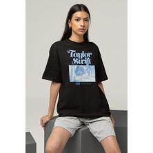 Sevbano Tasarım Taylor Swift Baskılı Unisex Oversize 1989 Tişört