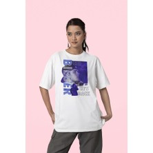 Sevbano He Is Back Justin Bieber Baskılı Unisex Tişört, Oversize Şarkıcı Tişört