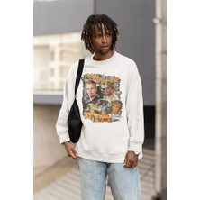 Sevbano Paul Walker Film Karakteri Baskılı Unisex Oversize Hızlı ve Öfkeli Sweatshirt