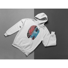 Sevbano Spider-Man Baskılı Unisex Oversize Örümcek Adam Hoodie