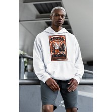 Sevbano Vintage Pantera Baskılı Unisex Oversize Müzik Grubu Hoodie