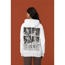 Sevbano Taylor Swift The Eras Tour Baskılı Unisex Oversize Şarkıcı Hoodie
