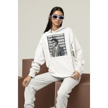 Sevbano The Weeknd Rapper Baskılı Unisex Oversize Hoodie