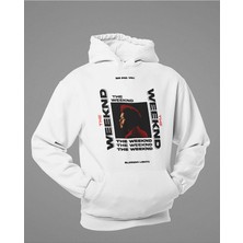 Sevbano The Weeknd Die For You Baskılı Unisex Oversize Rapper Hoodie