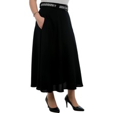 Butik Cepli Kemerli Kloş Mevlana Portoriko Kumas Etek