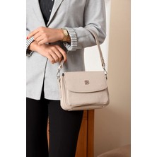 Just Polo Yeni Sezon Kolon Askılı 4 Bölmeli Kadın Omuz Çantası 21X16CM PBU2174