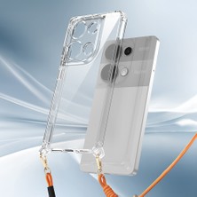 ZORE Xiaomi Redmi Note 13 Pro 4g Uyumlu Kılıf Airbagli Takılabilir Askı Aparatlı Zore Snap Silikon Kapak-