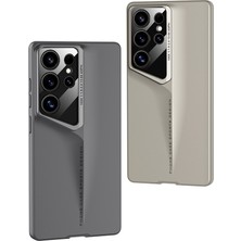 ZORE Galaxy S25 Ultra Uyumlu Kılıf Ultra Ince Kamera Korumalı Sert Rubber Zore Procase Kapak-Gold