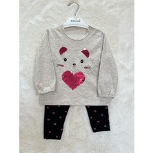 Nurcan Bebe Payetli Cat Taytlı Ikili Takım