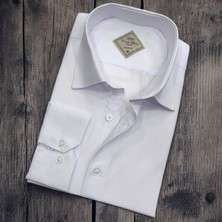 Eren Style Pamuklu Uzun Kollu Erkek Gömlek (Slim Fit Kalıp)