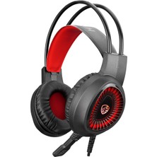 Eaglend Hy-G1 Legend Kırmızı 3,5mm Gaming Oyuncu Mikrofonlu Uyumlu