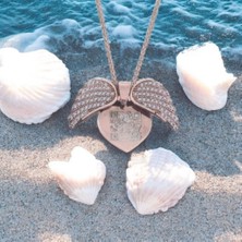 Papatya Silver Qr (Karekodlu) Gümüş Kolye