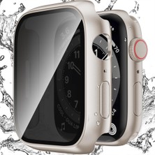 Sneezy Ios Watch Series 7 8 9 41MM Uyumlu Hayalet Pc Sert Kasa Ekran Koruycu 360 Güvenli Koruma