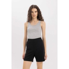 DeFacto Slim Fit U Yaka Basic Ribana Atlet C9826AXNS