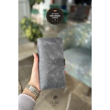 Hakiki Deri Telefon Bölmeli Unisex Cüzdan