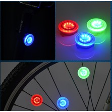 Grundıg Uyarı Işığı Spor Açık Kayışlar Bisiklet Kuyruk Lambası Mini Çok Fonksiyonlu Çanta Kask Işığı (Yurt Dışından)