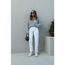 ByCukurovaFrango Vintage Charm Mom Jean - Otantik Kesim
