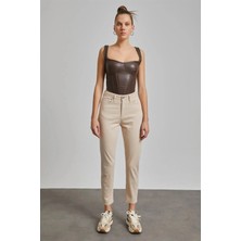 ByCukurovaFrango Relaxed Elegance Mom Fit - Konforlu Şık Pantolon