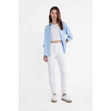 ByCukurovaFrango Urban Casual Mom Denim - Günlük Şık Jean