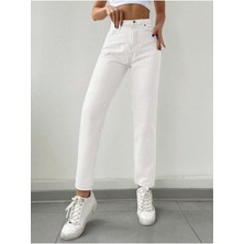 ByCukurovaFrango Retro Comfort Mom Jean - Yüksek Bel Rahat Kesim