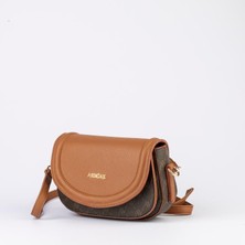 Armine 385 Kadın Çanta Kahve Noktalı