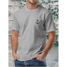 Woodroffe Erkek Çapa Baskılı Tshirt Yeni Sezon Oversize Salaş
