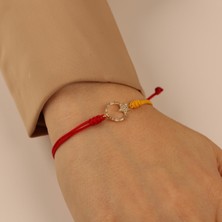 ÇGK KUYUMCULUK Gs Taraftar Ay Yıldız Altın  Bileklik CGKBLK0296