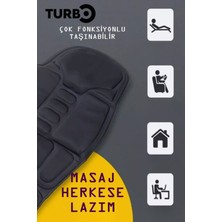 Xolo Berjer Masaj Minderi Titreşimli Kumandalı Çok Fonksiyonlu Tüm Vücut Masaj Cihazı