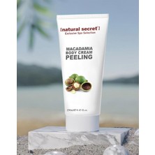 Natural Secret  Makademya Granüllü Vücut Krem Peeling 200 ml