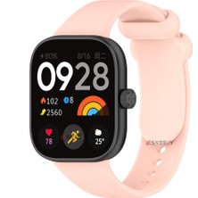 Sneezy Redmi Watch 5 Uyumlu Kordon Purelux Soft Yumuşak Silikon Kordon Kayış Şık Görünüm