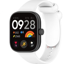 Sneezy Redmi Watch 5 Uyumlu Kordon Purelux Soft Yumuşak Silikon Kordon Kayış Şık Görünüm