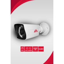 Asyanet 7 Kameralı Kare 2 Dış 5 İç Kamera Set 500GB HDD Gece Görüşlü Güvenlik Kamera Sistemi - Mobil İzleme