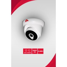 Asyanet 8 Kameralı 6 İç 2 Dış Ortam Kamera Seti 500 GB HDD Full Hd Gece Görüşlü Güvenlik Kamerası Sistemi