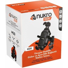 Nukrotech M20 Titreşim Modüllü Telefon Tutucu