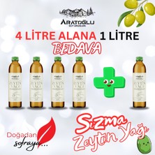Naturel Sızma Zeytinyağı 0.3 Dizem 5 Lt Al 4 Lt Öde
