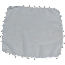 Halay Mendili Beyaz Incili